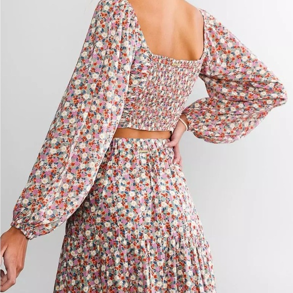 Billabong Multicolor Floral Blouse - Picture 3 of 5